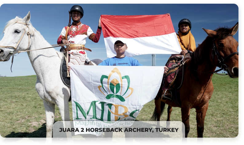 Juara 1 — Alfares Trophy Horseback Archery (Qatar)